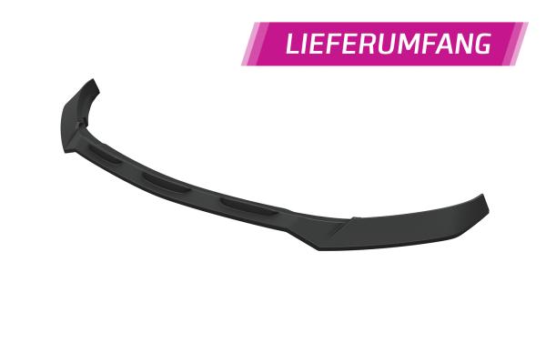 CSR Frontspoiler | Cup-Spoilerlippe mit ABE für Opel Mokka X CSL904-M Carbon Look matt strukturiert (keine Lackierung erforderlich)