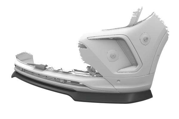 CSR Frontspoiler | Cup-Spoilerlippe mit ABE für Opel Grandland 1.Gen (P1UO) CSL913-K Kupfer matt (keine Lackierung erforderlich)