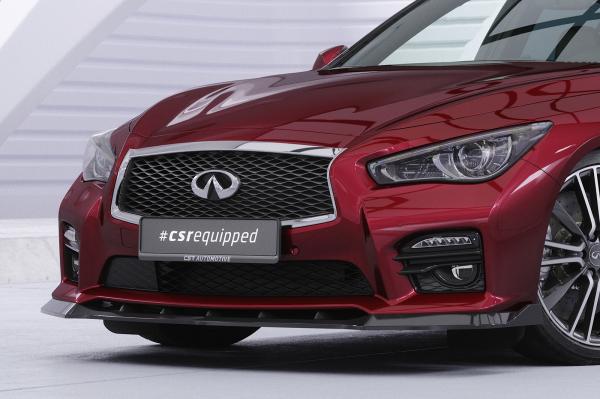 CSR Frontspoiler | Cup-Spoilerlippe mit ABE für Infiniti Q50 CSL914-K Kupfer matt (keine Lackierung erforderlich)