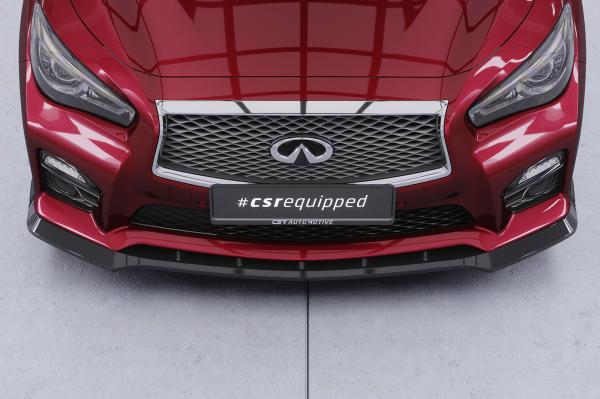CSR Frontspoiler | Cup-Spoilerlippe mit ABE für Infiniti Q50 CSL914-K Kupfer matt (keine Lackierung erforderlich)