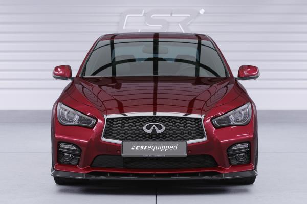 CSR Frontspoiler | Cup-Spoilerlippe mit ABE für Infiniti Q50 CSL914-K Kupfer matt (keine Lackierung erforderlich)