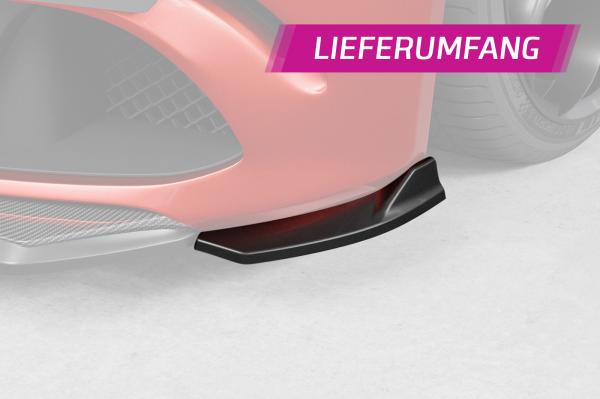 CSR Frontspoiler | Cup-Spoilerlippe mit ABE für Alfa Romeo Giulia Quadrifoglio CSL925-S schwarz matt strukturiert (keine Lackierung erforderlich)