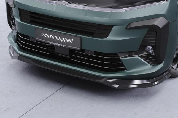 CSR Frontspoiler | Cup-Spoilerlippe mit ABE für Opel Zafira Life CSL926-K Kupfer matt (keine Lackierung erforderlich)
