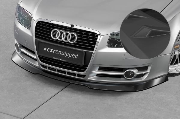 CSR Frontspoiler | Cup-Spoilerlippe mit ABE für Audi A4 B7 CSL928-L schwarz matt (Lackierung erforderlich)