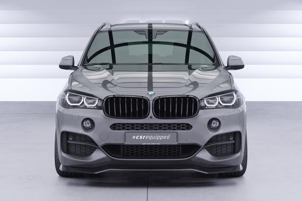 CSR Frontspoiler | Cup-Spoilerlippe mit ABE für BMW X5 (F15) M-Paket CSL934-L schwarz matt (Lackierung erforderlich)