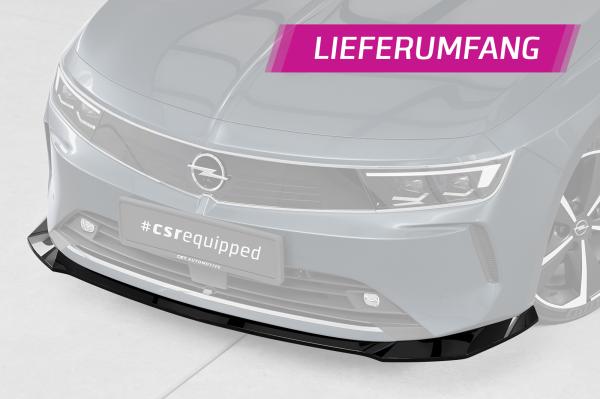 CSR Frontspoiler | Cup-Spoilerlippe mit ABE für Opel Astra L Sports Tourer CSL937-K Kupfer matt (keine Lackierung erforderlich)