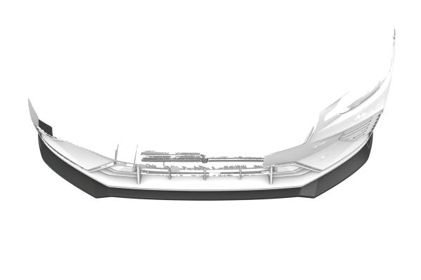 CSR Frontspoiler | Cup-Spoilerlippe mit ABE für Volvo S60 (3.Gen) CSL939-S schwarz matt strukturiert (keine Lackierung erforderlich)