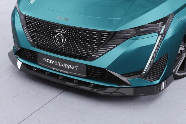 CSR Frontspoiler | Cup-Spoilerlippe mit ABE für Peugeot 308 (P51) CSL945-K Kupfer matt (keine Lackierung erforderlich)
