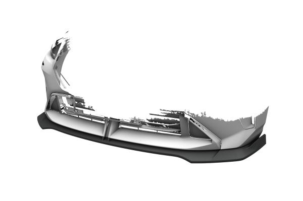CSR Frontspoiler | Cup-Spoilerlippe mit ABE für BMW 1er F70 / 2er F74  CSL949-L schwarz matt (Lackierung erforderlich)