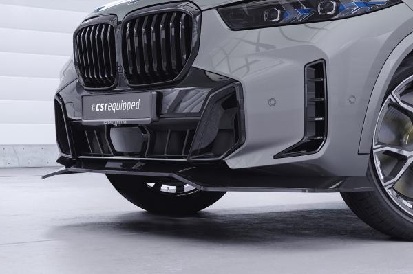CSR Frontspoiler | Cup-Spoilerlippe mit ABE für BMW X5 G05 CSL951-L schwarz matt (Lackierung erforderlich)