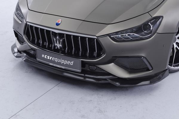 CSR Frontspoiler | Cup-Spoilerlippe mit ABE für Maserati Ghibli III (Tipo M157) CSL953-K Kupfer matt (keine Lackierung erforderlich)