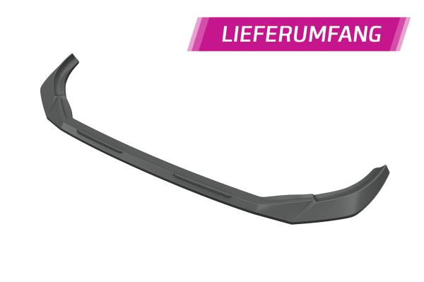 CSR Frontspoiler | Cup-Spoilerlippe mit ABE für Citroen Berlingo 3 (K9) CSL957-S schwarz matt strukturiert (keine Lackierung erforderlich)