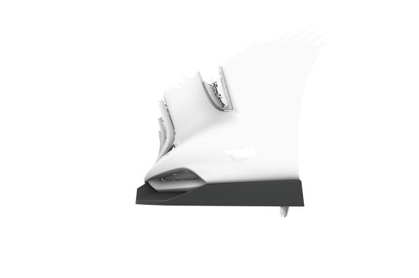 CSR Frontspoiler | Cup-Spoilerlippe mit ABE für DFSK Forthing 4-U-Tour CSL959-M Carbon Look matt strukturiert (keine Lackierung erforderlich)