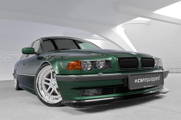 CSR Frontspoiler | Cup-Spoilerlippe mit ABE für BMW 7er (E38) CSL962-S schwarz matt strukturiert (keine Lackierung erforderlich)