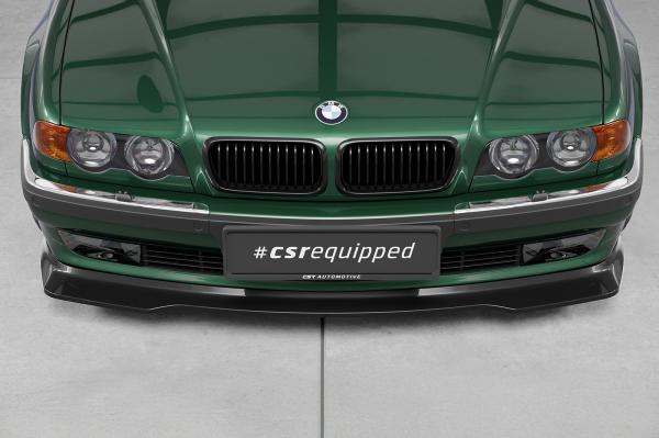 CSR Frontspoiler | Cup-Spoilerlippe mit ABE für BMW 7er (E38) CSL962-S schwarz matt strukturiert (keine Lackierung erforderlich)
