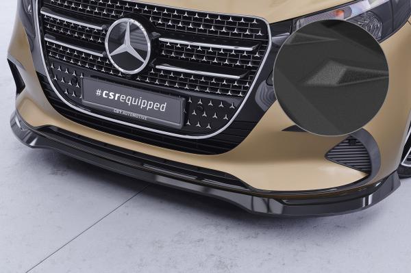CSR Frontspoiler | Cup-Spoilerlippe mit ABE für Mercedes-Benz V-Klasse 447 CSL965-S schwarz matt strukturiert (keine Lackierung erforderlich)