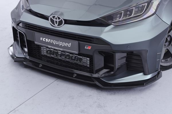CSR Frontspoiler | Cup-Spoilerlippe mit ABE für Toyota GR Yaris (XP021) CSL968-K Kupfer matt (keine Lackierung erforderlich)