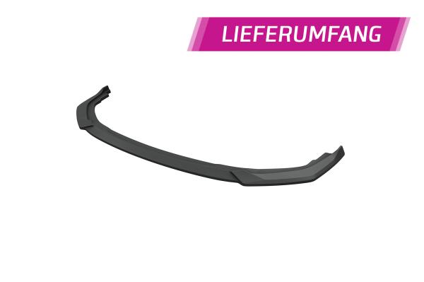 CSR Frontspoiler | Cup-Spoilerlippe mit ABE für Toyota Corolla (E210) GR Sport CSL972-L schwarz matt (Lackierung erforderlich)