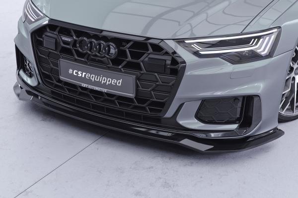 CSR Frontspoiler | Cup-Spoilerlippe mit ABE für Audi A6 / S6 C8 (Typ 4A) CSL976-K Kupfer matt (keine Lackierung erforderlich)