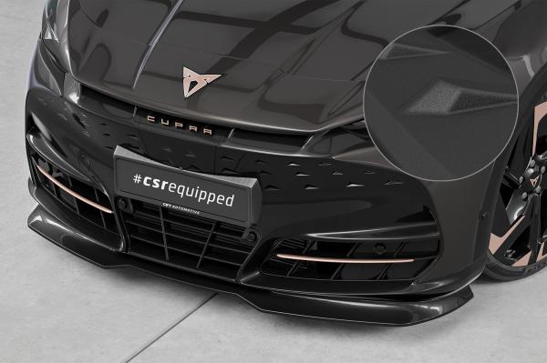 CSR Frontspoiler | Cup-Spoilerlippe mit ABE für Cupra Tavascan CSL985-S schwarz matt strukturiert (keine Lackierung erforderlich)