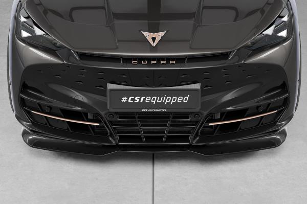 CSR Frontspoiler | Cup-Spoilerlippe mit ABE für Cupra Tavascan CSL985-K Kupfer matt (keine Lackierung erforderlich)