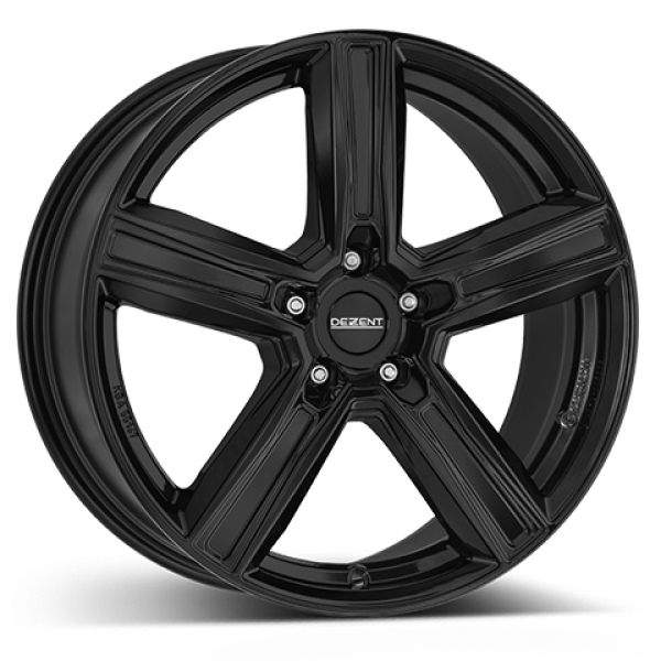 DEZENT Alufelge KG black black 7.5x17 ET50.5 5x108 Nabe 63.4mm KBA 55159