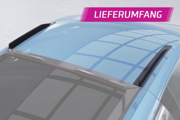 CSR Dachfinnen mit ABE für Audi R8 (Typ 4S) Coupe DF001-S schwarz matt strukturiert (keine Lackierung erforderlich)