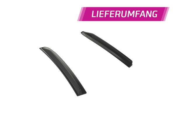 CSR Dachfinnen mit ABE für BMW 2er F22 Coupe DF002-L schwarz matt (Lackierung erforderlich)