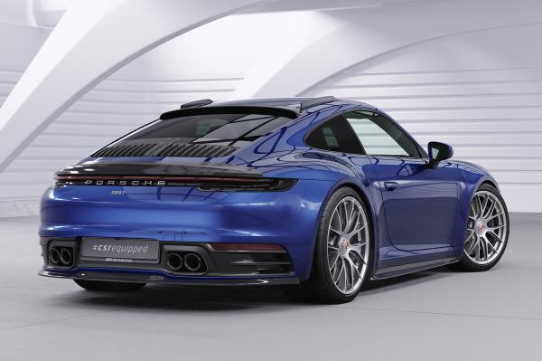 CSR Dachfinnen mit ABE für Porsche 911/991 und 911/992 DF004-G Glossy schwarz Hochglanz (keine Lackierung erforderlich)