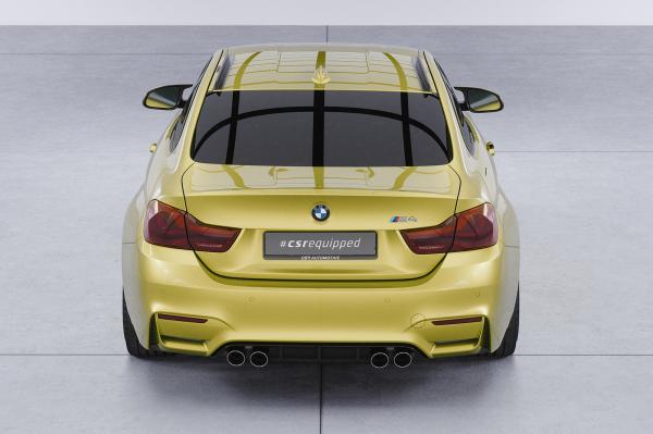 CSR Dachfinnen mit ABE für BMW 4er F32 / M4 F82 Coupe DF006-M Carbon Look matt strukturiert (keine Lackierung erforderlich)