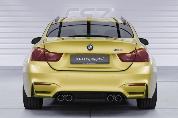 CSR Dachfinnen mit ABE für BMW 4er F32 / M4 F82 Coupe DF006-M Carbon Look matt strukturiert (keine Lackierung erforderlich)