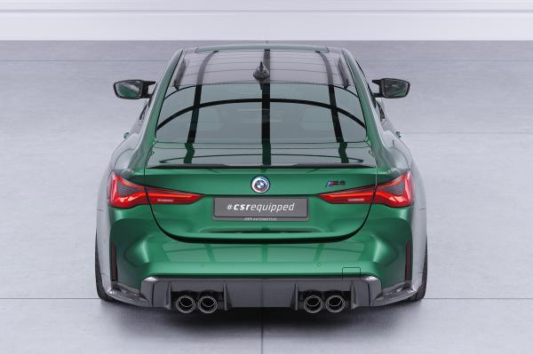 CSR Dachfinnen mit ABE für BMW 4er G22 / M4 G82 Coupe DF007-G Glossy schwarz Hochglanz (keine Lackierung erforderlich)