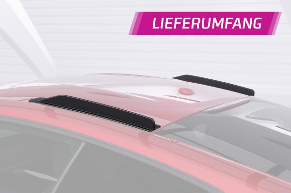 CSR Dachfinnen mit ABE für Ford Mustang MK6 Coupe / Fastback DF008-C Carbon Look Hochglanz (keine Lackierung erforderlich)