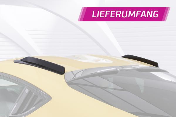 CSR Dachfinnen mit ABE für Toyota GR Supra (A90) Coupe / Fastback DF009-L schwarz matt (Lackierung erforderlich)