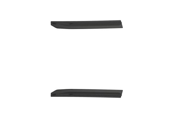 CSR Dachfinnen mit ABE für Audi A5 / S5 / RS5 (F5) Coupe DF010-G Glossy schwarz Hochglanz (keine Lackierung erforderlich)