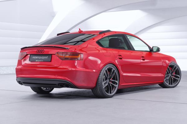CSR Dachfinnen für Audi A5 / S5 / RS5 (8T) Sportback DF021-G Glossy schwarz Hochglanz (keine Lackierung erforderlich)