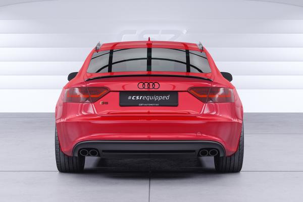 CSR Dachfinnen für Audi A5 / S5 / RS5 (8T) Sportback DF021-G Glossy schwarz Hochglanz (keine Lackierung erforderlich)