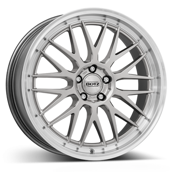 DOTZ Alufelge Bilbao blaze Silver/polished lip 9.0x19 ET35 112.0 Nabe 70.1mm 100331.0