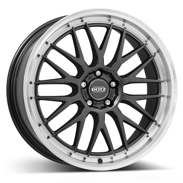 DOTZ Alufelge Bilbao dark gunmetal/polished lip 8.5x20 ET33 120.0 Nabe 72.6mm 2575.0