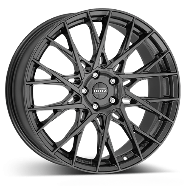 DOTZ Alufelge Fuji grey gunmetal 8x18 ET48 5x108 Nabe 65.1mm KBA 54341