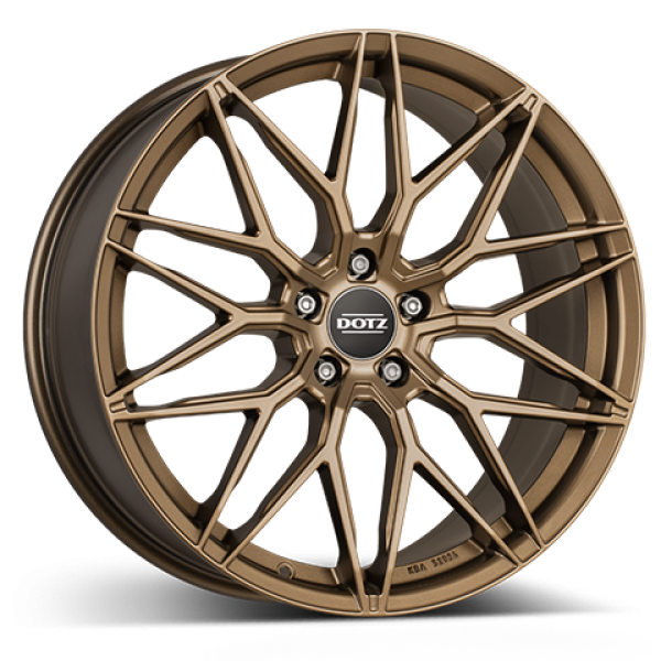 DOTZ Alufelge Suzuka bronze Bronze matt 8x18 ET45 5x108 Nabe 70.1mm KBA 52902