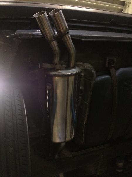 Novus Edelstahl Gruppe A Komplettanlagen 16V Look 2x60mm für VW Golf 2