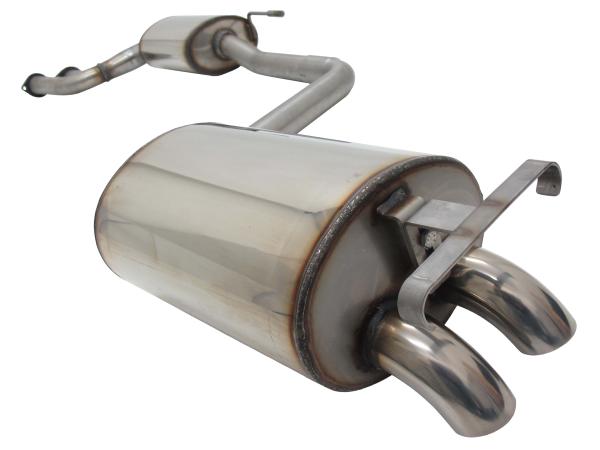 Novus Edelstahl Abgasanlage Original Look für Mercedes W201 2.5 16V / 2.6 – EG-Genehmigung