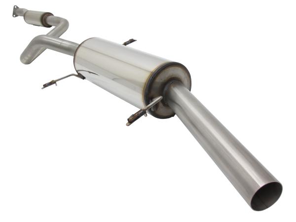 Novus Edelstahl Gruppe A Komplettanlagen 1x60mm für VW Scirocco 2