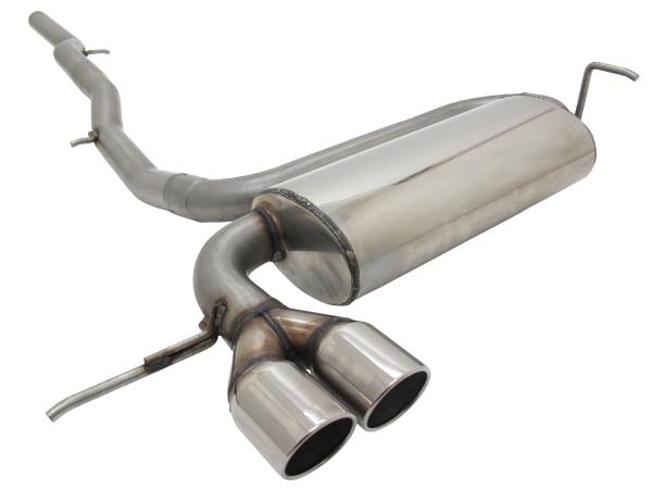 Novus Edelstahl Gruppe A Komplettanlagen 2x76mm SR-Design für Audi S3 8L