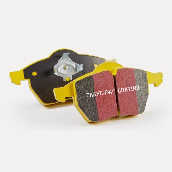 EBC Yellowstuff Bremsbeläge – Vorne für Ford Capri 3 GECP, Ford Granada 2 GU, Ford Granada 2 GNU, Lotus Eclat – DP4291R
