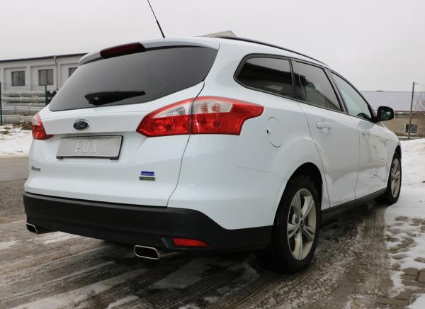Fox passend für Ford Focus III Ecoboost - Turnier/ Kombi Endschalldämpfer Ausgang rechts/links - 145x65 Typ 59 rechts/links FO032103-671
