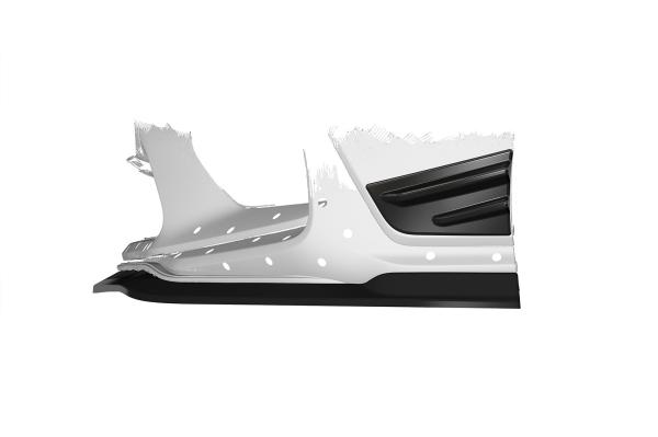 CSR Performance Flaps mit ABE für Hyundai I30 (PD) N/N-Line FP016-M Carbon Look matt strukturiert (keine Lackierung erforderlich)