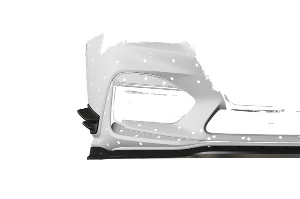 CSR Performance Flaps mit ABE für Hyundai I30 (PD) N/N-Line FP016-M Carbon Look matt strukturiert (keine Lackierung erforderlich)