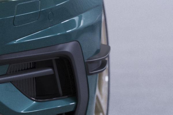 CSR Performance Flaps mit ABE für VW Golf 7 R FP018-G Glossy schwarz glänzend (keine Lackierung erforderlich)